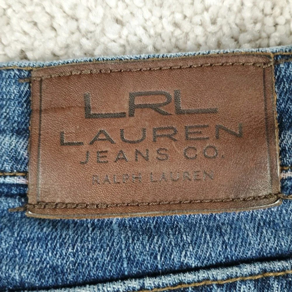 LRL Lauren Jeans Co Ralph Lauren Women's Size 10 Bootcut Jeans Blue Denim